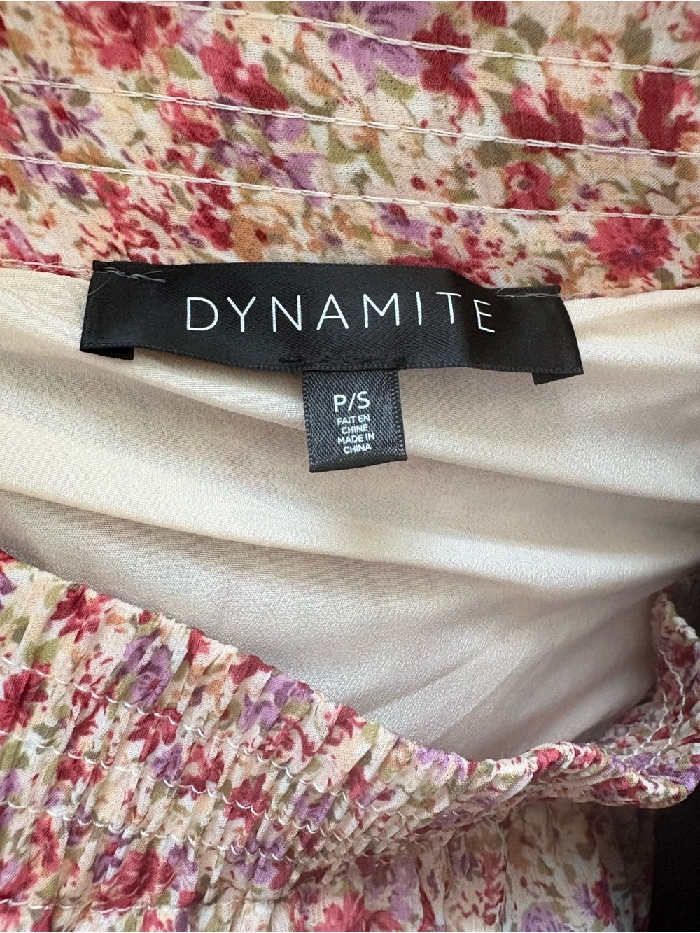 Dynamite Floral Ruffle Mini Skirt - Picture 3 of 6